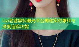 Uzi老婆黑料曝光平台揭秘实时爆料与深度追踪功能