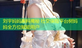 刘宇妈妈黑料揭秘 社交保险平台树妈妈全方位赋能用户