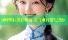 刘烨黑料揭秘平台 实时爆料互动追踪