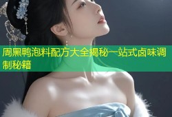 周黑鸭泡料配方大全揭秘一站式卤味调制秘籍