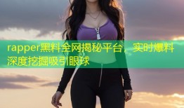 rapper黑料全网揭秘平台，实时爆料深度挖掘吸引眼球