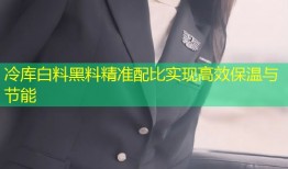冷库白料黑料精准配比实现高效保温与节能