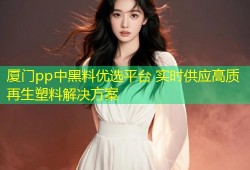 厦门pp中黑料优选平台 实时供应高质再生塑料解决方案