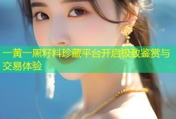 一黄一黑籽料珍藏平台开启极致鉴赏与交易体验