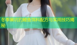 冬季黑坑钓鲤鱼饵料配方与实用技巧揭秘