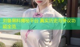 刘备黑料揭秘平台 真实历史与争议功能全览