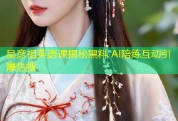 吴彦祖英语课揭秘黑料 AI陪练互动引爆热搜