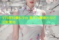 VTB黑料爆料平台 真实内幕曝光与讨论聚集地