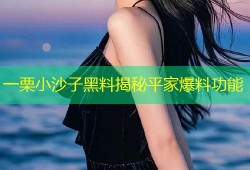 一栗小沙子黑料揭秘平家爆料功能