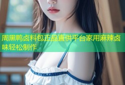 周黑鸭卤料包正品直供平台家用麻辣卤味轻松制作