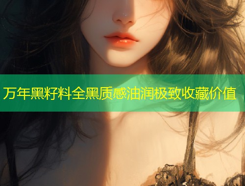 万年黑籽料全黑质感油润极致收藏价值