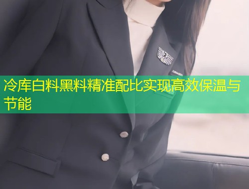 冷库白料黑料精准配比实现高效保温与节能