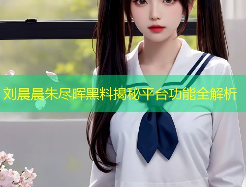 刘晨晨朱尽晖黑料揭秘平台功能全解析