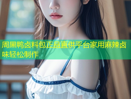 周黑鸭卤料包正品直供平台家用麻辣卤味轻松制作